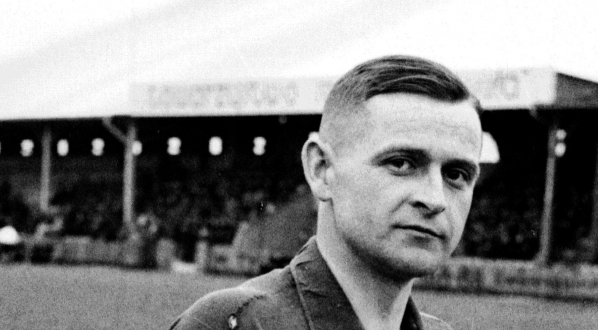  Antoni Gałecki, piłkarz ŁKS-u Łódź.  