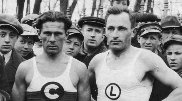  Mistrzostwa Polski w biegu przełajowym mężczyzn w Lublinie 5.06.1936 r.  