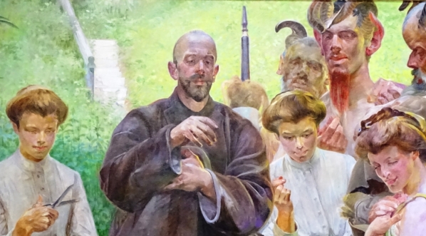  "Święty Franciszek" Jacka Malczewskiego.  