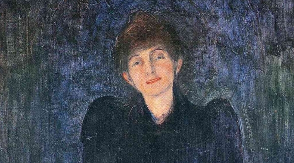  "Dagny Juel Przybyszewska" Edvarda Muncha.  