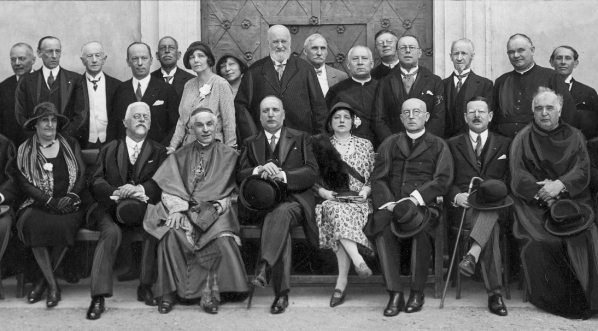  Poświęcenie kaplicy Sobieskiego w kościele św. Józefa na Kahlenbergu w Wiedniu.  