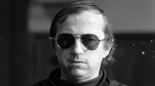  Wiesław Zdort podczas realizacji filmu "Ten okrutny, nikczemny chłopak" w 1972 r.  