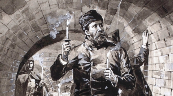  Zwiedzanie kanałów przez Komisję Techniczną pod przewodnictwem naczelnego inżyniera Alfonsa Grotowskiego" Ksawerego Pillatiego.  