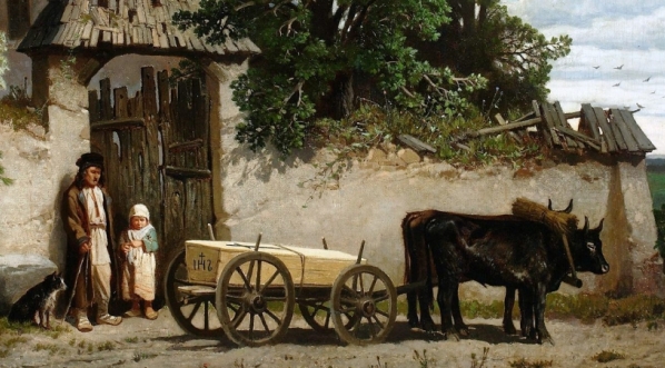  "Pogrzeb wiejski" Józefa Szermentowskiego.  