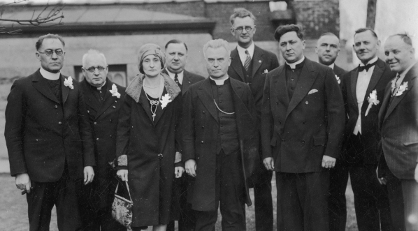  Jubileusz 25 lecia parafii św. Jana Kantego w Indiana Harbor w 1930 r.  