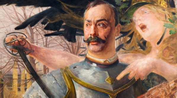  "Portret Wojciecha Kossaka z Belloną" Jacka Malczewskiego.  