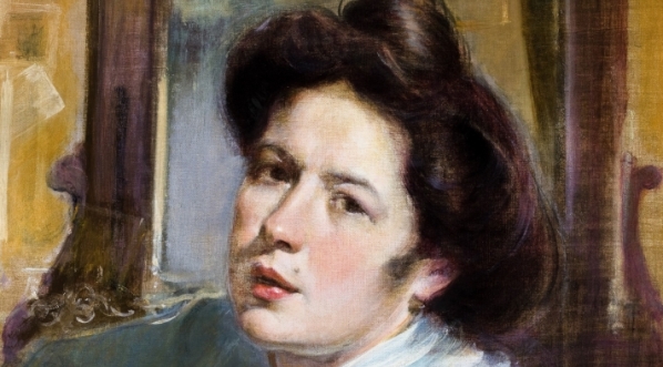  "Portret żony" Stanisława Dębickiego.  