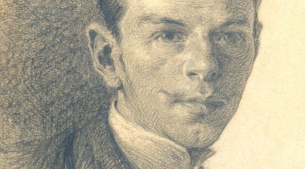  Autoportret Stanisława Sawiczewskiego.  