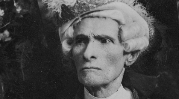  Rufin Morozowicz jako Ludwik XV w operetce "Madame Pompadour" w Teatrze Nowości w Warszawie w 1925 roku.  