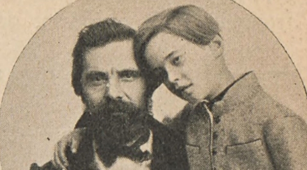  Władysław Sołtan z synem.  