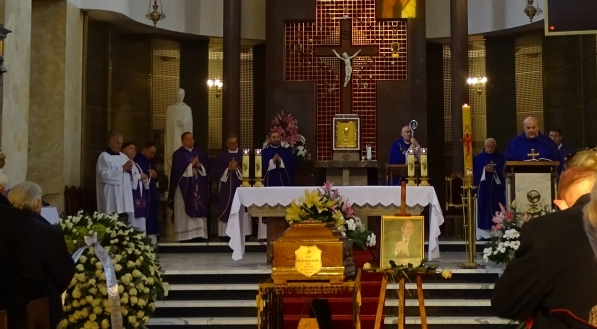  Pogrzeb Jana Kobuszewskiego w Warszawie 7.10.2019 r.  