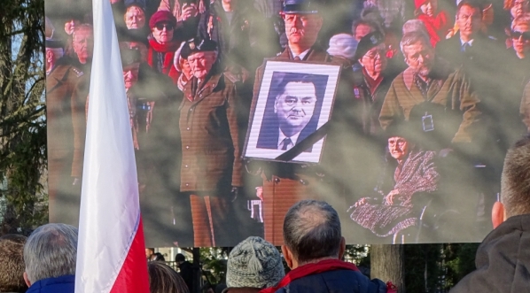  Uroczystości pogrzebowe Jana Olszewskiego na Cmentarzu Wojskowym na Powązkach w Warszawie 16.02.2019 r.  