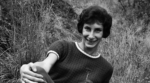  Irena Szewińska w czasie zgrupowania lekkoatletycznego w Ośrodku Przygotowań Olimpijskich w Spale w sierpniu 1967 r.  
