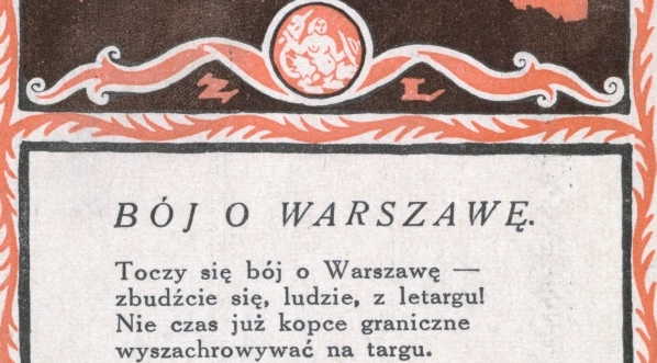  "Bój o Warszawę" Edwarda Słońskiego.  