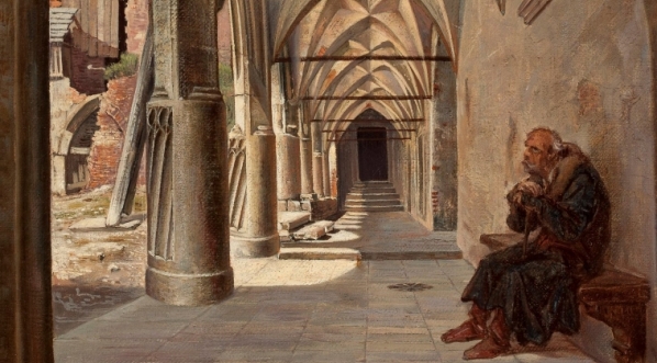  "Krużganki Biblioteki Jagiellońskiej w Krakowie" Aleksandra Gryglewskiego.  