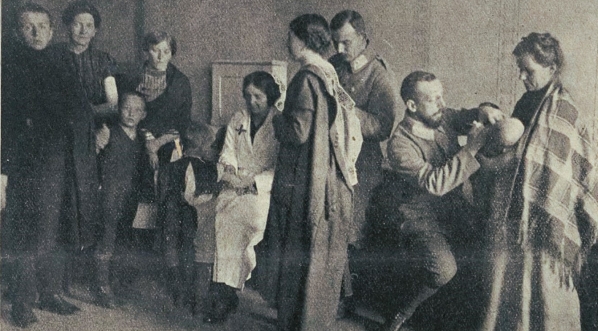  Akcja humanitarna w Królestwie Polskim w 1915 roku.  