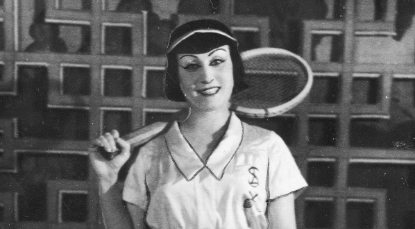  Lucyna Szczepańska w  operetce "Kraina uśmiechu" Ferenca Lehara w Teatrze Wielkim w Warszawie w 1935 r.  