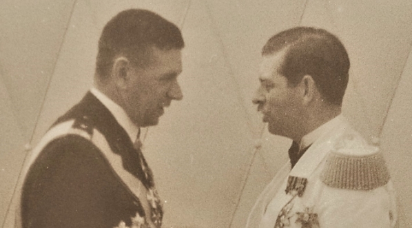  Przyjęcie w MSZ w trakcie oficjalnej wizyty króla Rumunii Karola II i rumuńskiego następcy tronu księcia Michała w Polsce w czerwcu 1937 r.  