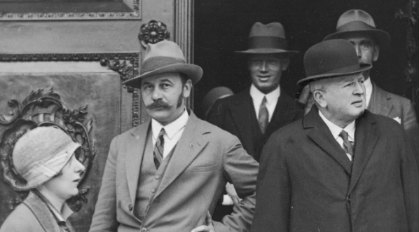  Posiedzenie Trybunału Stanu w Warszawie w sprawie byłego ministra skarbu Gabriela Czechowicza w czerwcu 1929 r.  
