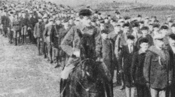  Polska Organizacja Wojskowa - ćwiczenia w okolicach Warszawy w 1917 r.  