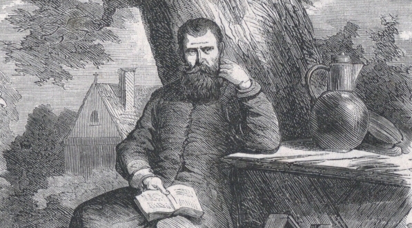  "Jan Kochanowski siedzący pod lipą" Feliksa Zabłockiego.  