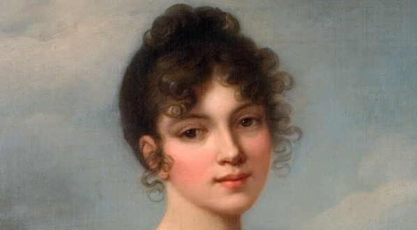  "Portret Klementyny z Kozietulskich Walickiej" Józefa Grassiego.  