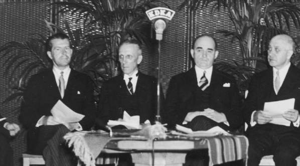  Uroczyste otwarcie sali polskiej przy uniwersytecie w Pittsburghu w 1938 r.  