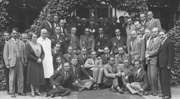  Wycieczka studentów medycyny do uzdrowiska Morszyn-Zdrój w lipcu 1932 r.  