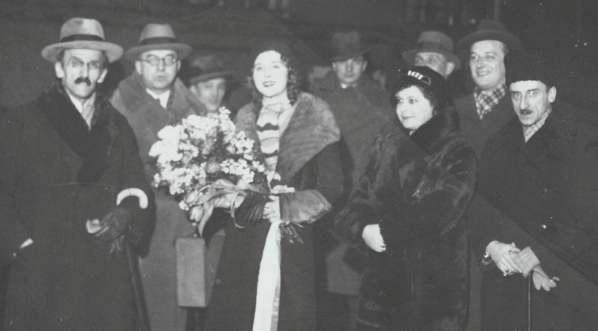  Miss Polonia USA z 1930 roku  po przyjeździe do Krakowa w 1931 roku.  