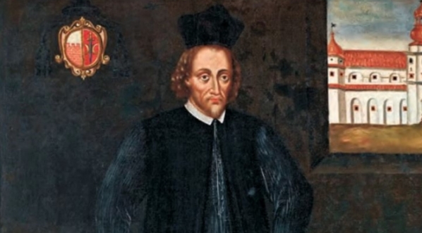  Portret Jana Konopackiego, opata wąchockiego i biskupa nominata warmińskiego.  