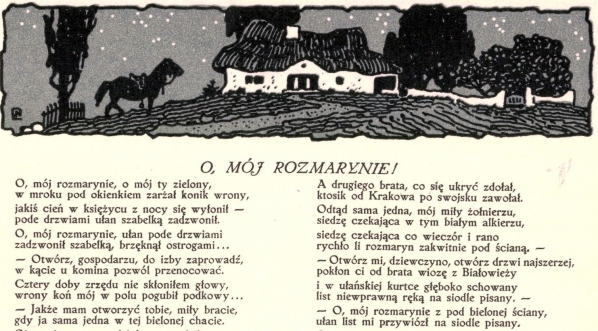  "O, mój rozmarynie!" Edwarda Słońskiego.  