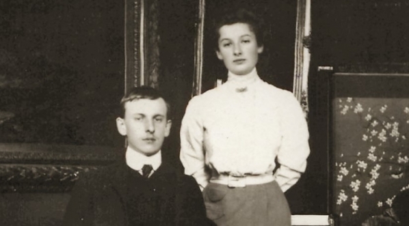  Portret Jadwigi i Henryka Józefa, dzieci Henryka Sienkiewicza.  