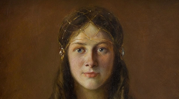  "Portret śpiewaczki Marii Mokrzyckiej" Leonarda Winterowskiego.  