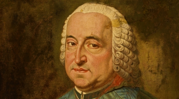  "Portret Teodora Kazimierza Czartoryskiego (1704-1768), biskupa poznańskiego" Antoniego Brygierskiego.  