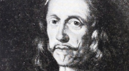  "Portret Jana Heweliusza podług obrazu olejnego D. Schultza."  