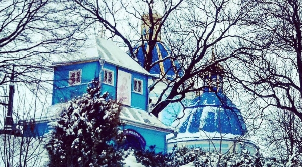  Monastyr w Niskieniczach na Ukrainie.  