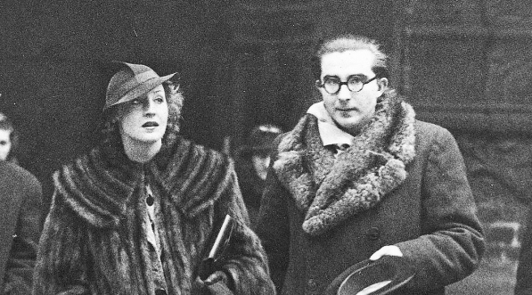  Aktorka niemiecka Brigida Helm podczas pobytu w Krakowie w marcu 1934 roku.  