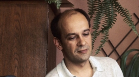  Operator Edward Kłosiński i reżyser Antoni Krauze podczas realizacji filmu "Strach" (1975).  