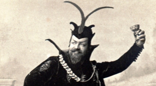  Edward Reszke jako Mefisko.  