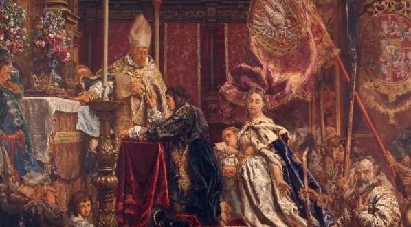  "Śluby Jana Kazimierza" Jana Matejki.  