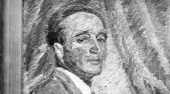  Obraz Romana Orszulskiego "Autoportret".  