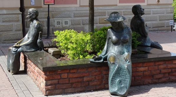  "Ławka poetów" w Tarnowie.  