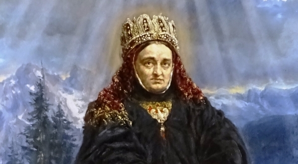  „Św. Kinga modląca się pośród sądeckich gór”  Jana Matejki.  