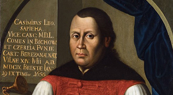  "Portret Kazimierza Leona Sapiehy" (kopia pędzla Wincentego Charlińskiego).  