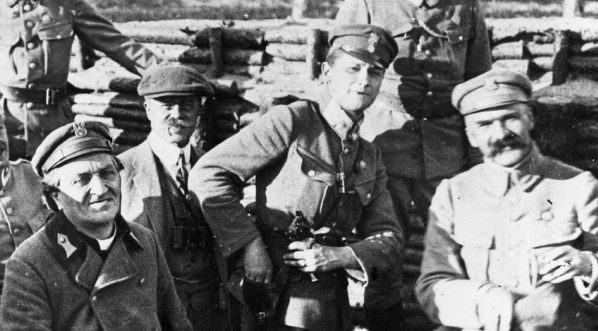  Legiony na froncie wschodnim nad Styrem - wizyta biskupa Władysława Bandurskiego w Starosielcu w  maju 1916 r.  