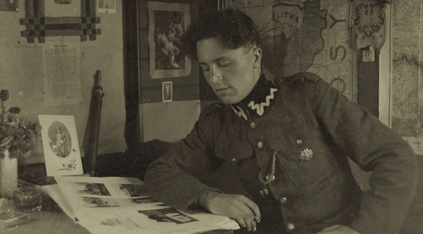  Kazimierz Mitera na kwaterze w Kobryniu, 17.09.1920 r.  