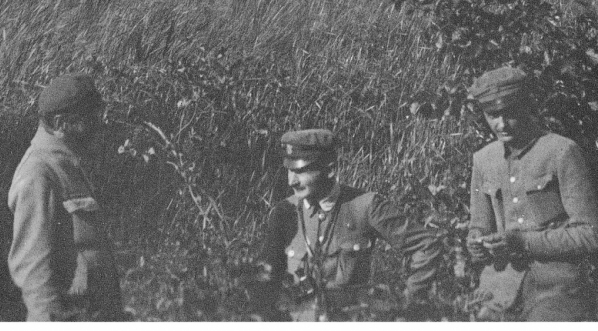  Kadra oficerska I Brygady Legionów Polskich w Pajęcznie w sierpniu 1916 r.  