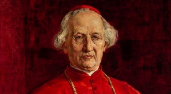  "Portret kardynała Albina Dunajewskiego" Józefa Krzesz-Męciny.  