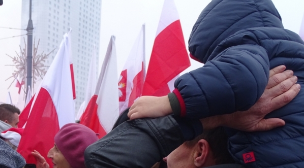  Marsz z okazji 100. rocznicy odzyskania niepodległości w Warszawie 11 listopada 2018 r.  
