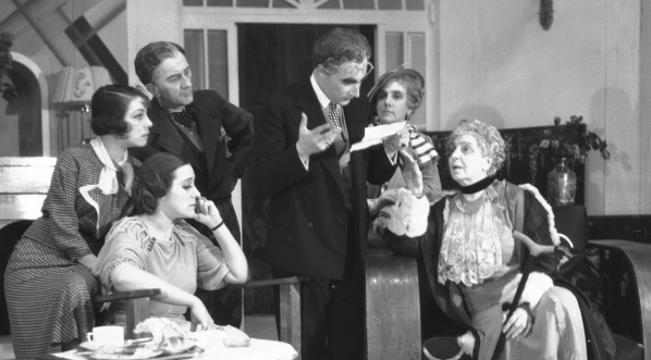  Przedstawienie "Królewska rodzina" w Teatrze im. Juliusza Słowackiego w Krakowie w kwietniu 1934 roku.  